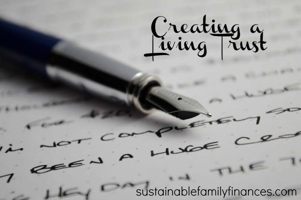 pen estate planning living trust Sustainable family finances