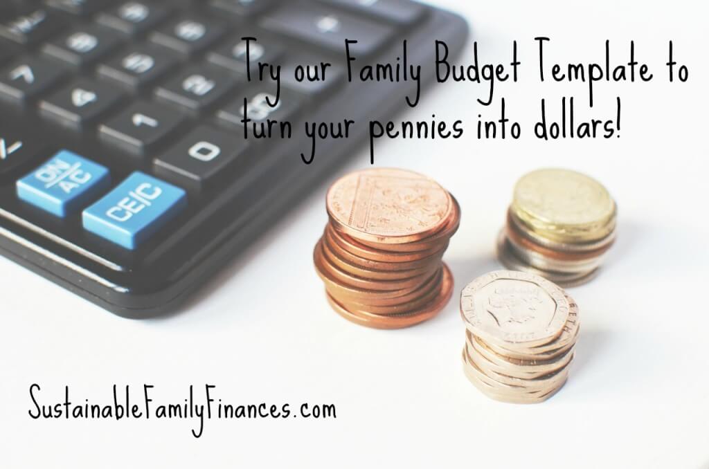 Try our Family Budget Template